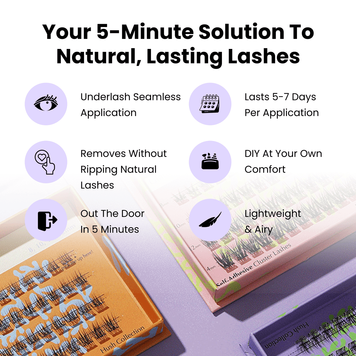 OG Self-Adhesive Cluster Lashes