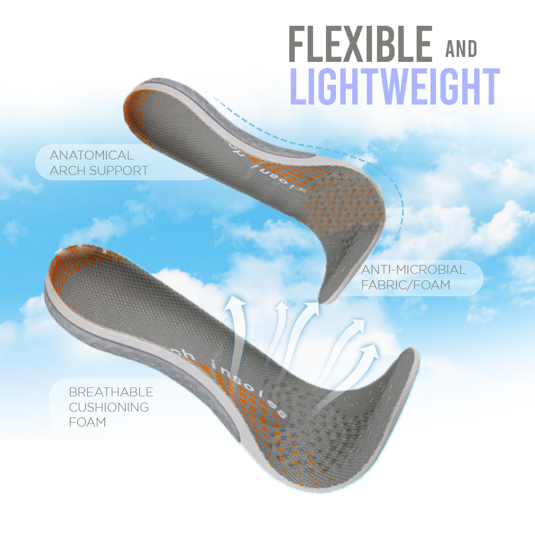 Flexible lightweight insole