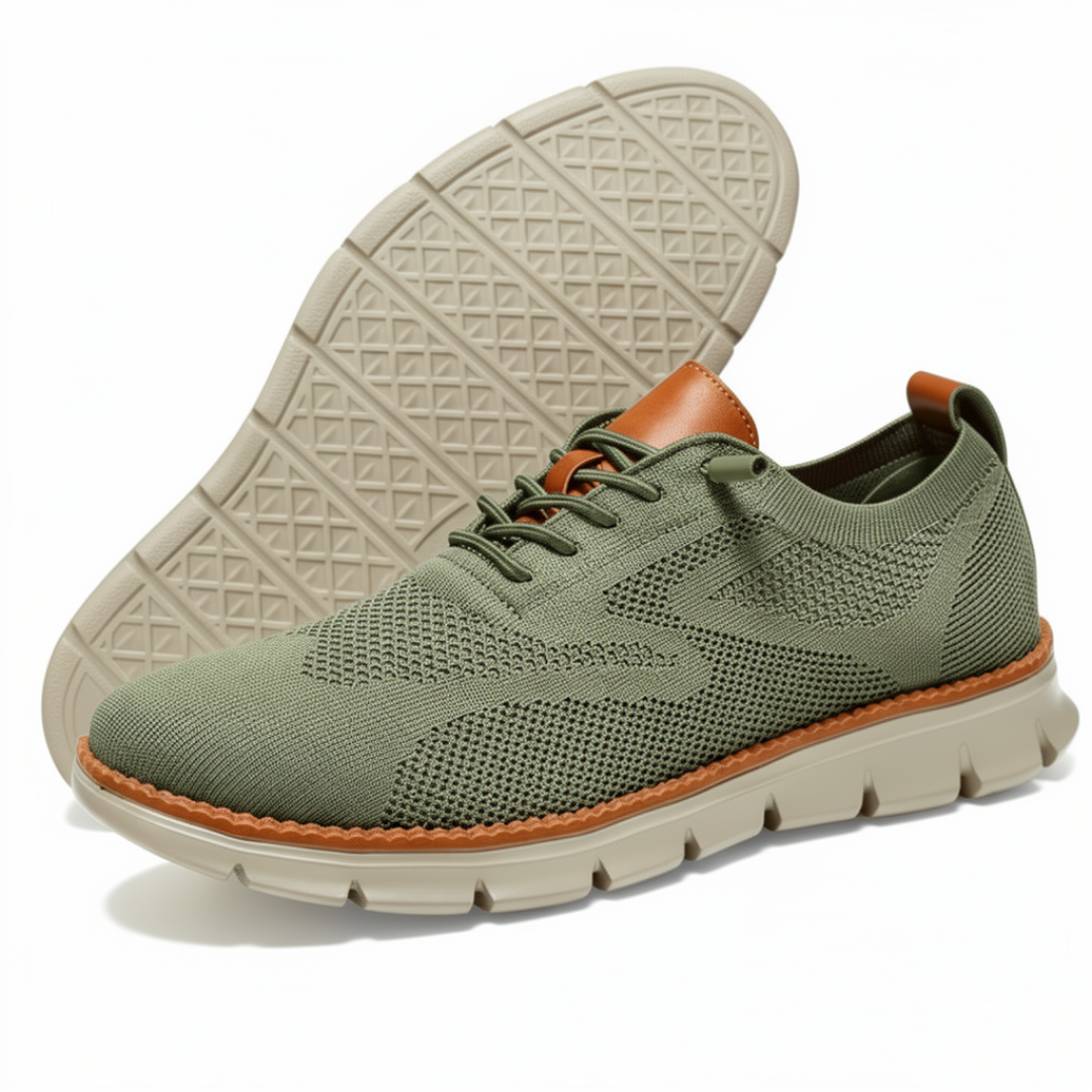Amplestep Knit Walker in olive green