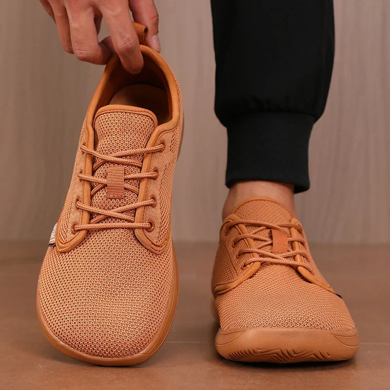 Amplestep Wide Walker in caramel brown