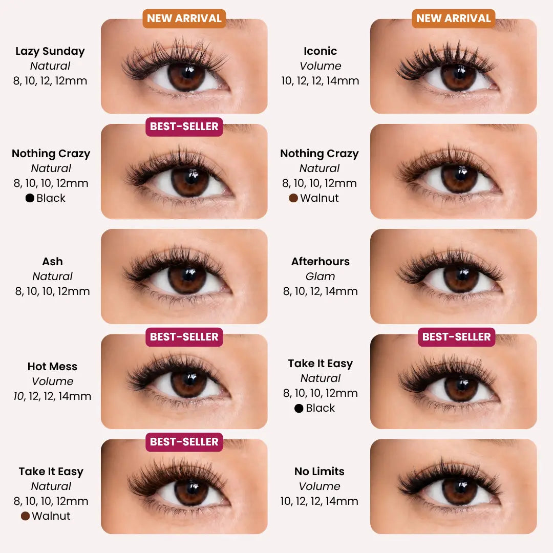 PRO Self-Adhesive Cluster Lashes